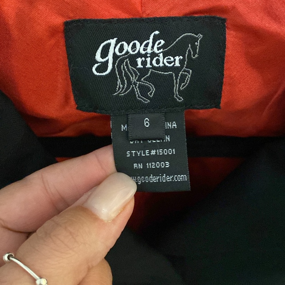 Goode Rider Dressage Coat - Picture 2 of 5